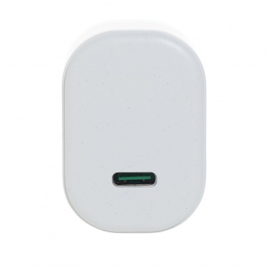 Logo trade corporate gifts picture of: Surge RCS recyled PET 20W type C 3 pcs charging set