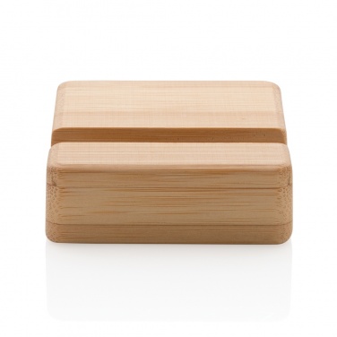 Logo trade promotional item photo of: Bamboo phone stand XD