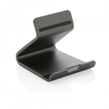 Logo trade promotional giveaway photo of: Terra RCS recycled aluminium tablet & phone stand