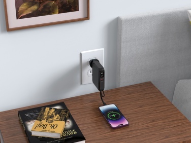 Logotrade promotional product picture of: Urban Vitamin Oxnard 5 in 1 65W universal charger