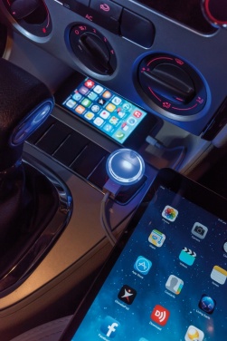 Logotrade advertising product picture of: Powerful dual port car charger