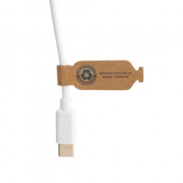 Logotrade corporate gift picture of: RCS recycled plastic Ontario 6-in-1 round cable