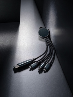 Logotrade promotional giveaway picture of: Terra RCS recycled aluminium 6-in-1 charging cable