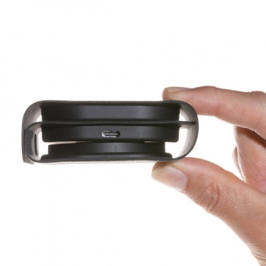 Logo trade corporate gifts image of: Swiss Peak RCS rplastic 3-in-1 wireless 15W travel charger