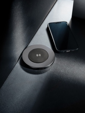 Logotrade promotional gift picture of: Terra RCS recycled aluminium 10W wireless charger