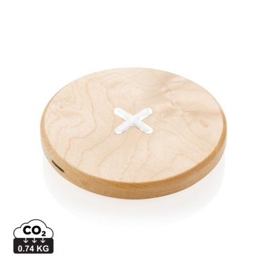 Logotrade promotional merchandise photo of: 5W wood wireless charger