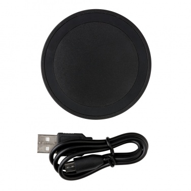 Logo trade corporate gifts image of: 5W wireless charging pad round