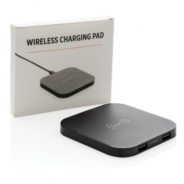 Logo trade promotional gifts picture of: Wireless 5W charging pad