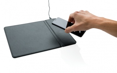 Logotrade promotional giveaway picture of: Mousepad with 5W wireless charging