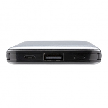 Logotrade advertising products photo of: 5.000 mAh Pocket Powerbank with integrated cables