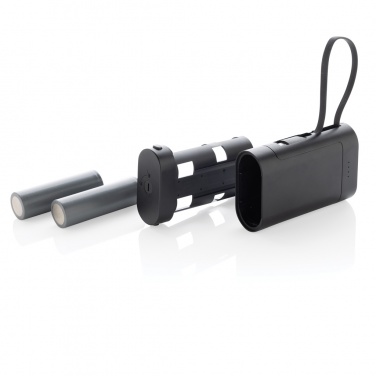Logotrade promotional product image of: CycleCell 10,000 mah removable battery powerbank