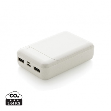 Logotrade promotional item image of: RCS standard recycled plastic 10.000 mAh powerbank