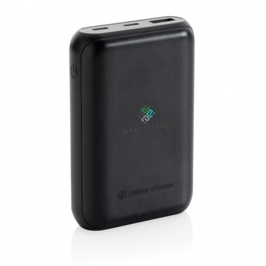 Logo trade advertising products image of: Urban Vitamin Alameda 10.000 mAh 18W PD powerbank