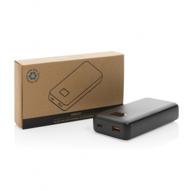 Logotrade corporate gift picture of: Gridley RCS rplastic 20000 65W laptop powerbank