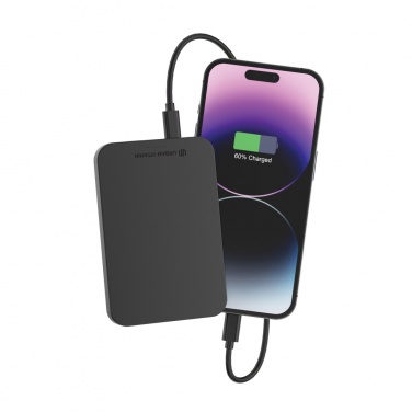 Logo trade promotional merchandise picture of: Urban Vitamin Richmond RCS plastic/alu 5000mah powerbank