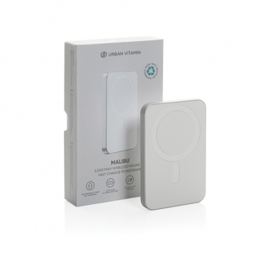 Logotrade business gift image of: Urban Vitamin Malibu RCS plastic/alu 5000 mah powerbank