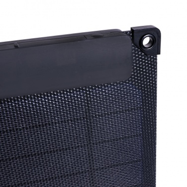 Logo trade promotional products image of: Solarpulse rplastic portable Solar panel 10W