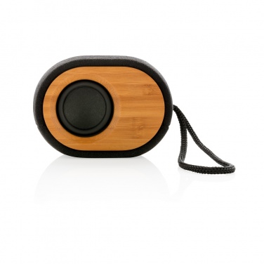 Logo trade promotional giveaways picture of: Bamboo X  speaker