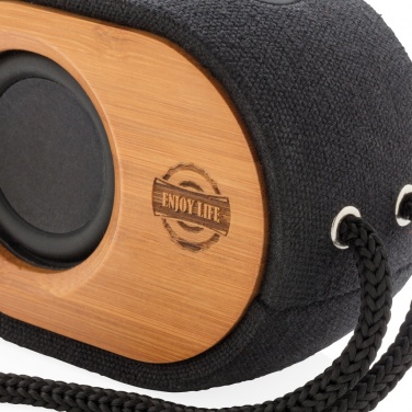 Logo trade promotional items picture of: Bamboo X  speaker