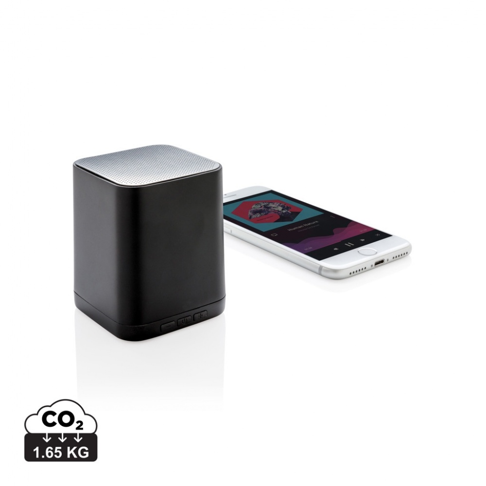 Logo trade promotional giveaways picture of: Light up logo wireless speaker