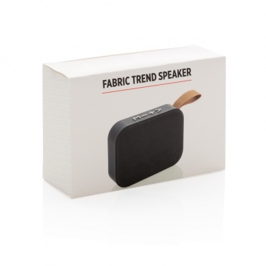 Logo trade corporate gifts picture of: Fabric trend speaker