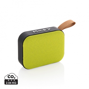 Logo trade promotional gifts picture of: Fabric trend speaker