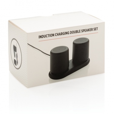 Logotrade corporate gift image of: Double induction charging speaker