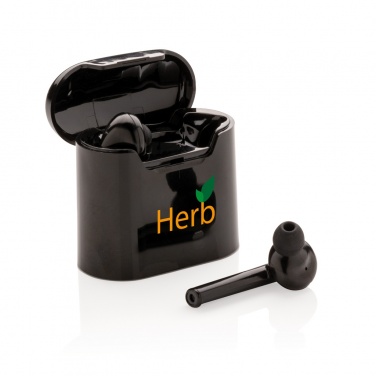 Logotrade business gifts photo of: Liberty wireless earbuds in charging case