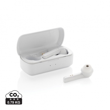 Logotrade promotional item picture of: Free Flow TWS earbuds in charging case