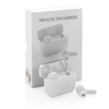 Logo trade corporate gifts picture of: Pro Elite TWS earbuds
