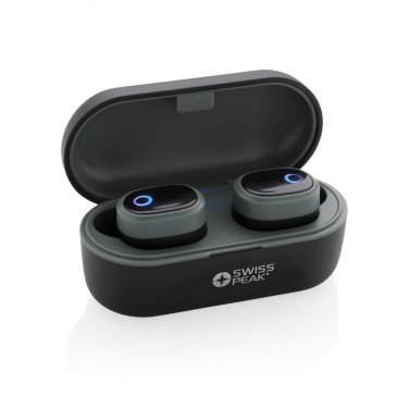 Logotrade promotional product picture of: Swiss peak TWS earbuds