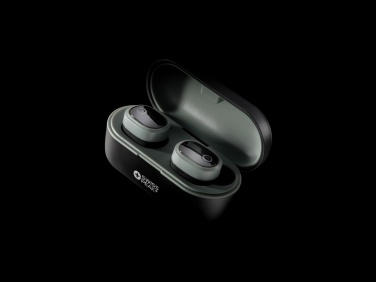 Logo trade promotional item photo of: Swiss peak TWS earbuds