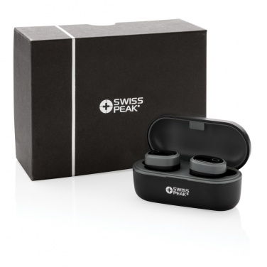 Logotrade promotional merchandise image of: Swiss peak TWS earbuds