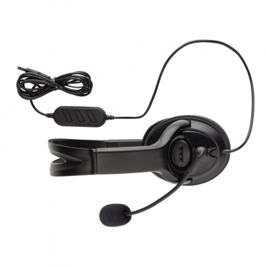 Logotrade promotional giveaways photo of: Over ear wired work headset