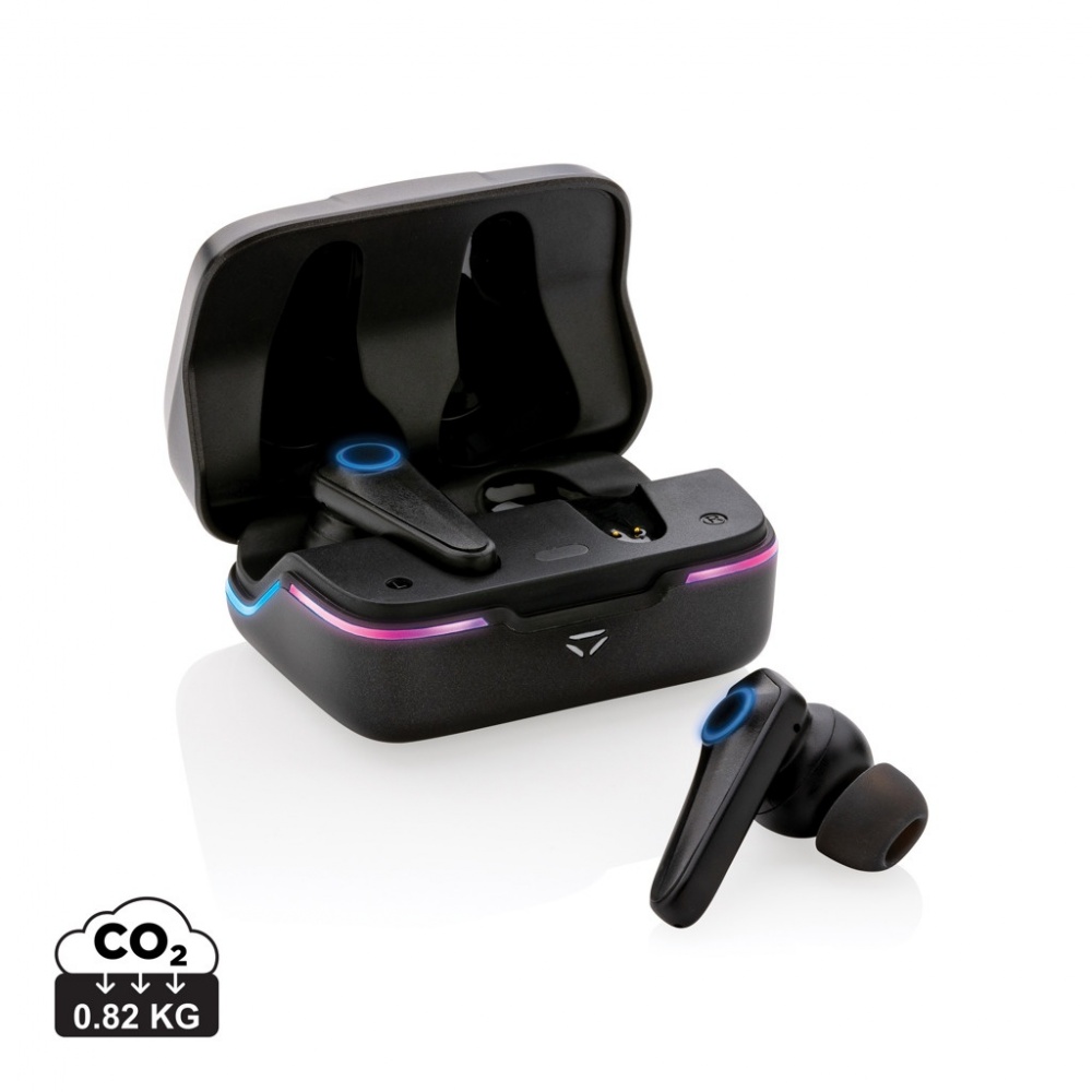 Logotrade promotional gift picture of: RGB gaming earbuds with ENC