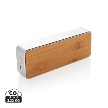 Logotrade promotional product image of: Nevada Bamboo 3W wireless speaker