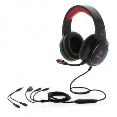 Logotrade promotional item picture of: RGB gaming headset