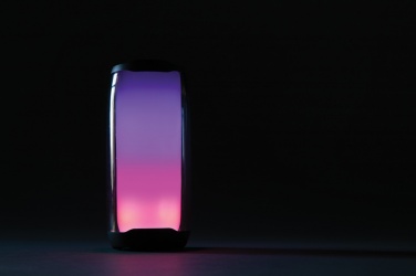 Logo trade promotional gifts picture of: RCS recycled plastic Lightboom 10W speaker