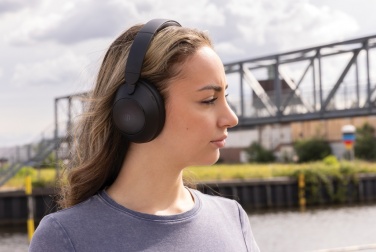 Logo trade promotional gifts picture of: Urban Vitamin Cupertino RCS rplastic ANC headphone