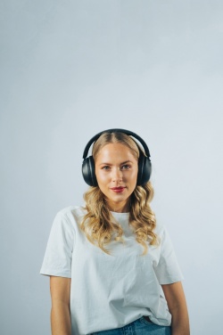Logotrade promotional merchandise image of: Urban Vitamin Cupertino RCS rplastic ANC headphone