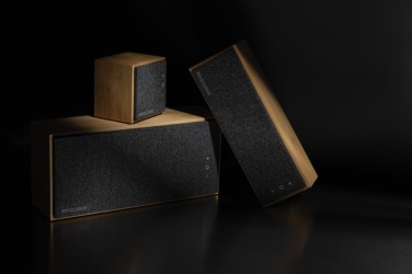 Logo trade promotional gift photo of: Wynn 20W bamboo wireless speaker