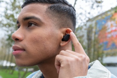 Logo trade business gift photo of: Urban Vitamin Gilroy hybrid ANC and ENC earbuds