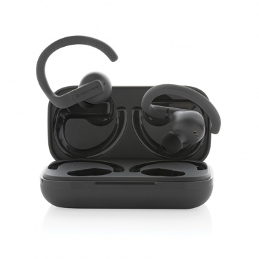 Logo trade corporate gifts picture of: Urban Vitamin Pacifica RCS rplastic earbuds
