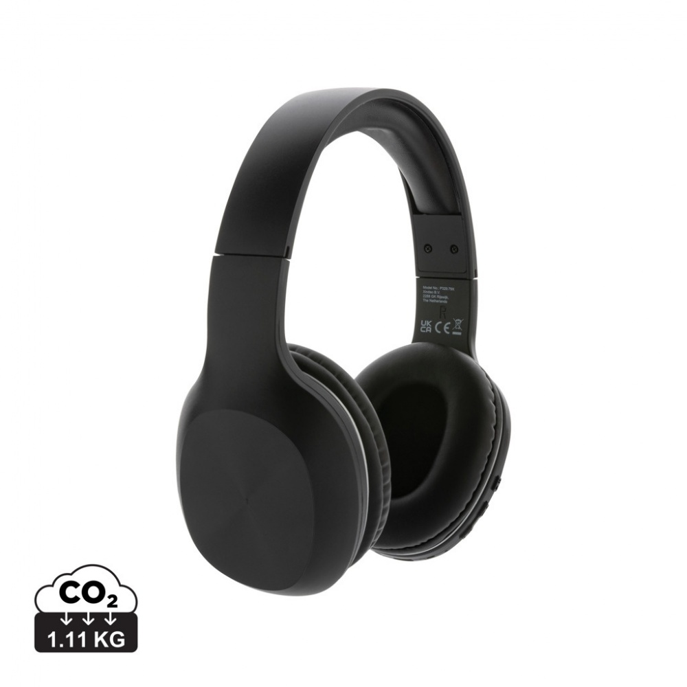 Logotrade corporate gifts photo of: RCS recycled plastic JAM wireless headphone
