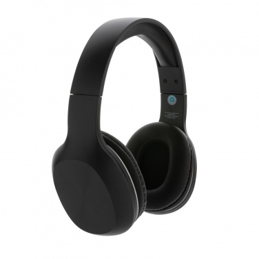 Logo trade promotional giveaway photo of: RCS recycled plastic JAM wireless headphone