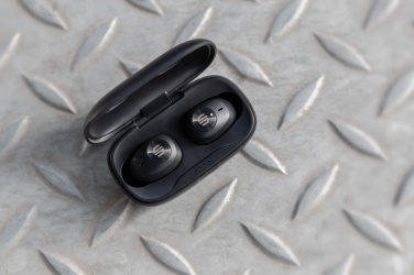 Logotrade promotional gift image of: Urban Vitamin Palm Springs RCS rplastic ENC earbuds