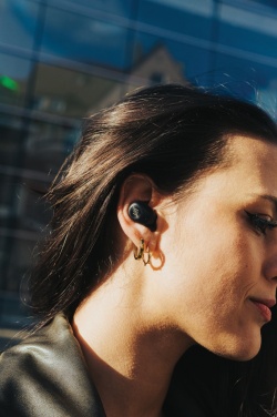 Logo trade business gift photo of: Urban Vitamin Palm Springs RCS rplastic ENC earbuds