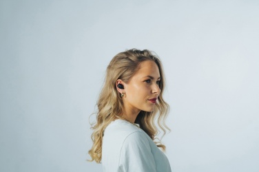 Logotrade promotional gift picture of: Urban Vitamin Palm Springs RCS rplastic ENC earbuds