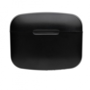 Logotrade promotional item image of: RCS recycled plastic Swiss Peak ANC TWS earbuds