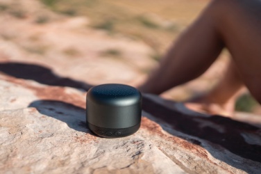 Logo trade advertising product photo of: Terra RCS recycled aluminium 5W wireless speaker